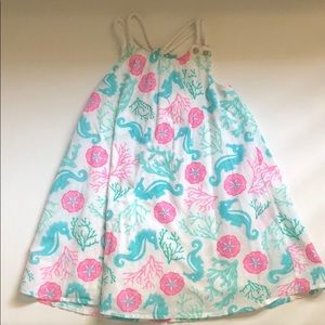 NWT Tommy Bahama Girls Kids Seahorse Dress 3T